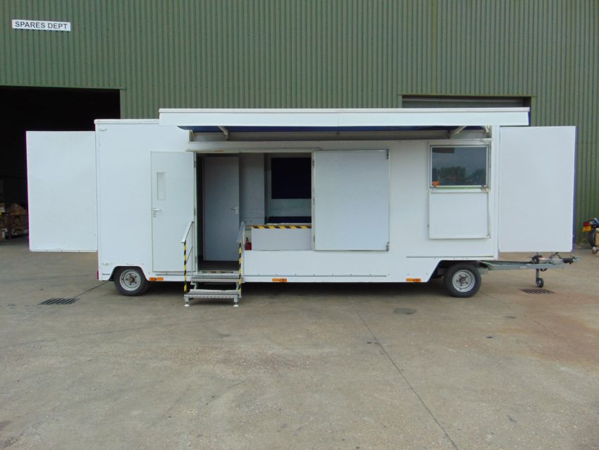 Torton Bodies Twin Axle Exhibition Hospitality Trailer SKU550