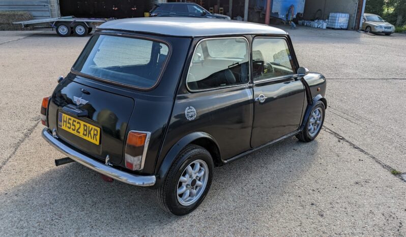 
								Mini Cooper 1270 by John Cooper 1990 genuine 41,400 miles. Original black. Alloy wheels SKU394 full									