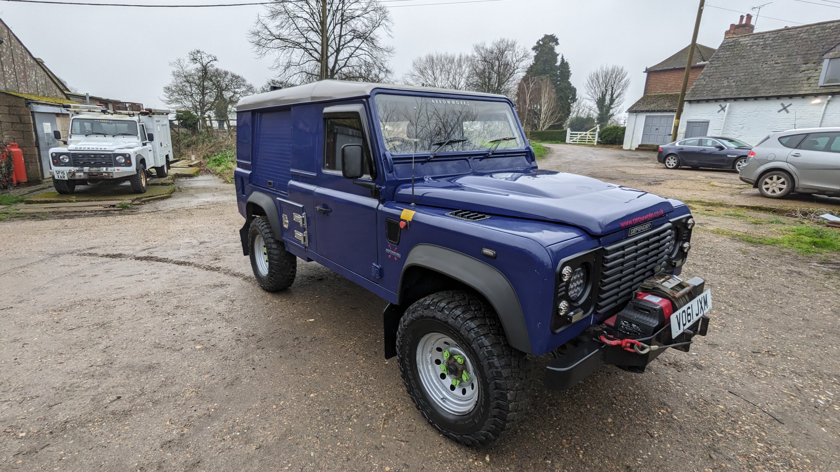 Land Rover Utility Blue Tamar SKU716