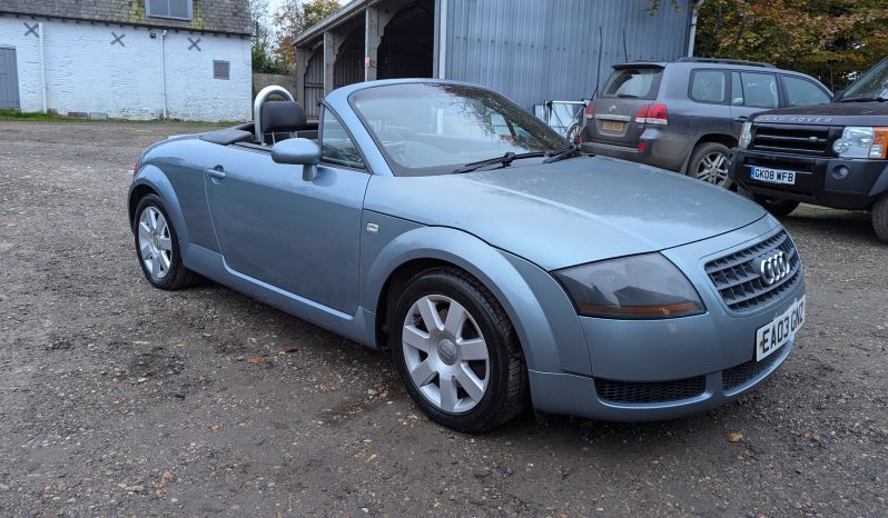 
								Audi TT Cabriolet T150 Rare manual ULEZ Compliant  Exemplary condition 2003 SKU837 full									