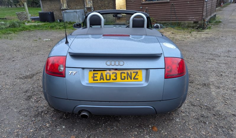 
								Audi TT Cabriolet T150 Rare manual ULEZ Compliant  Exemplary condition 2003 SKU837 full									