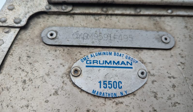 
								Classic Grumman aluminium 15 foot 2 or 4 person canoe.sku887 full									