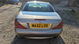 
										Mercedes SL500 Cabrio Auto R230 series 2002 GENUINE LOW MILEAGE Freshly serviced fully checked SKU898 full									