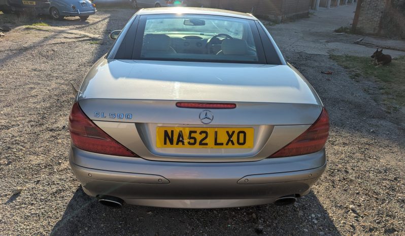 
								Mercedes SL500 Cabrio Auto R230 series 2002 GENUINE LOW MILEAGE Freshly serviced fully checked SKU898 full									
