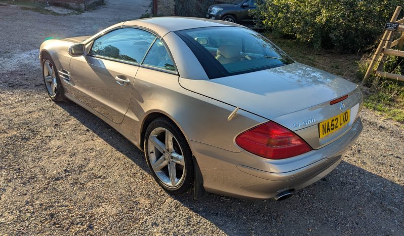 
								Mercedes SL500 Cabrio Auto R230 series 2002 GENUINE LOW MILEAGE Freshly serviced fully checked SKU898 full									