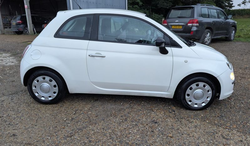 
								Fiat 500 Pop 2009 White only tax £35, 65.7MPG  SKU902 full									