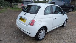 
										Fiat 500 Pop 2009 White only tax £35, 65.7MPG  SKU902 full									