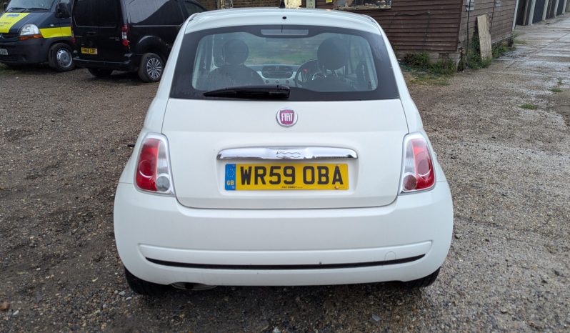 
								Fiat 500 Pop 2009 White only tax £35, 65.7MPG  SKU902 full									