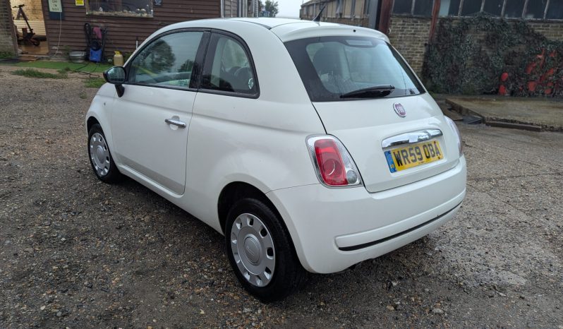 
								Fiat 500 Pop 2009 White only tax £35, 65.7MPG  SKU902 full									