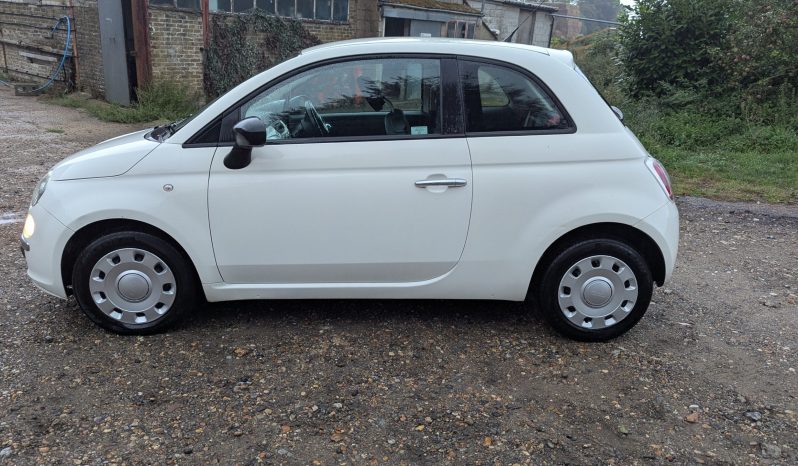 
								Fiat 500 Pop 2009 White only tax £35, 65.7MPG  SKU902 full									