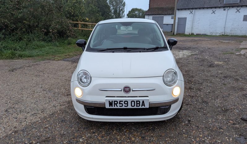 
								Fiat 500 Pop 2009 White only tax £35, 65.7MPG  SKU902 full									