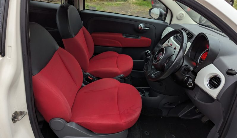 
								Fiat 500 Pop 2009 White only tax £35, 65.7MPG  SKU902 full									