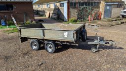 JOHN PAGE TWIN AXLE PLANT TRAILER   7′ x 5′ Year Heavy Duty SKU907
