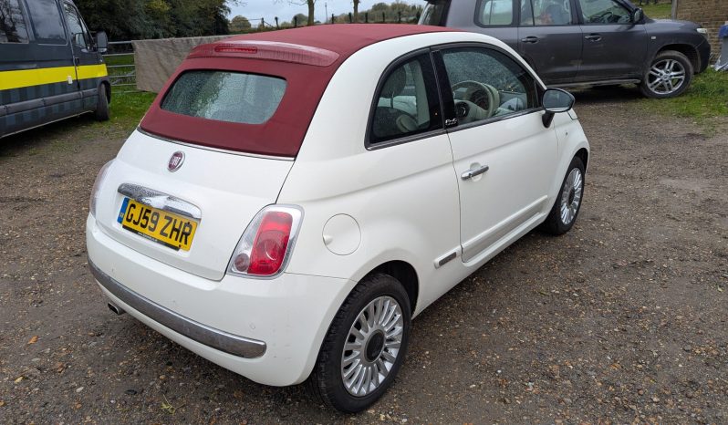 Fiat 500 Lounge Cabriolet 2009 1 Owner Manual SKU928 full