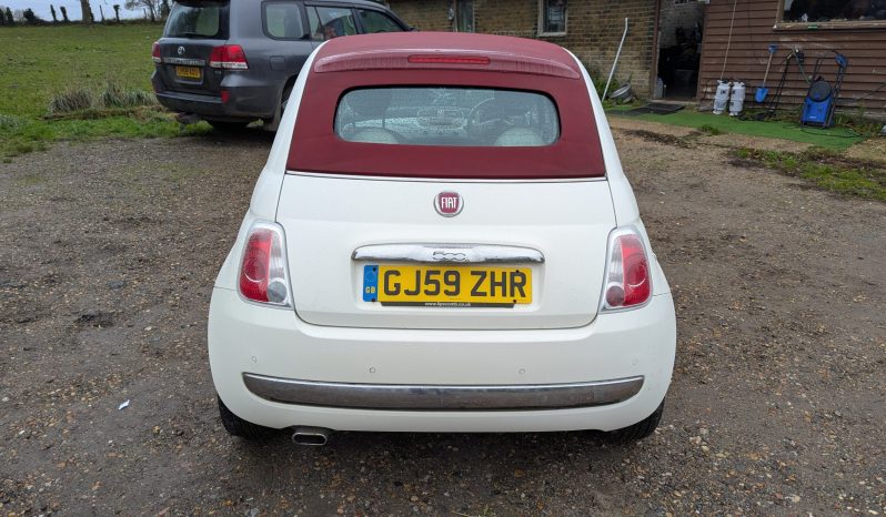 Fiat 500 Lounge Cabriolet 2009 1 Owner Manual SKU928 full