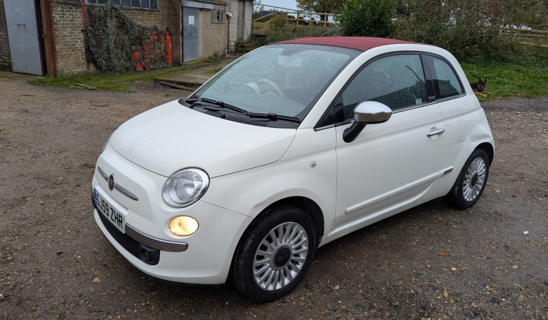 Fiat 500 Lounge Cabriolet 2009 1 Owner Manual SKU928 full