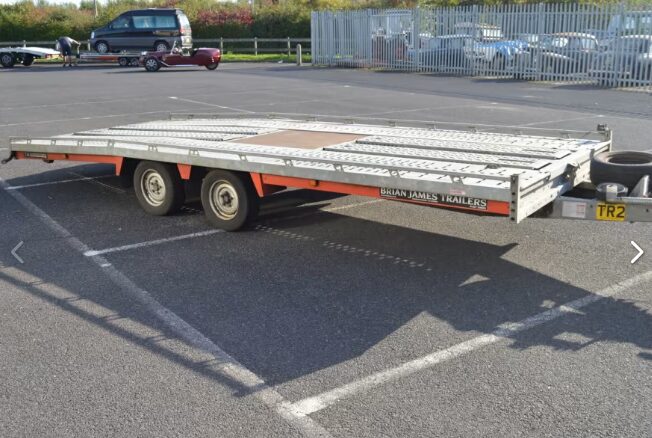 Brian James T4 Transporter twin-axle Car Trailer SKU927 full