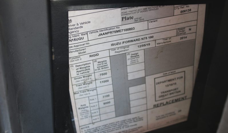 
								Isuzu Forward N75.190 75 M TRW LWB euro 5 Double Recovery Truck 2015 SKU949 full									