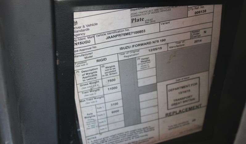 
								Isuzu Forward N75.190 75 M TRW LWB euro 5 Double Recovery Truck 2015 SKU949 full									