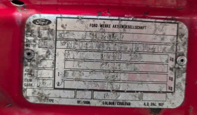 
								Ford Capri Turbo Technics SKU174 full									