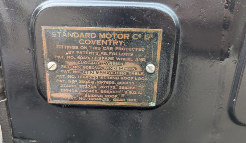 
								Rare STANDARD LITTLE NINE Rare 2 Door 1934 Last of the Series SKU923 full									