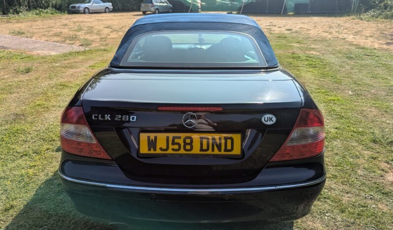 
								MERCEDES CLK280 ELEGANCE AUTO 2008 Fantastic 4 seater convertible SKU976 full									