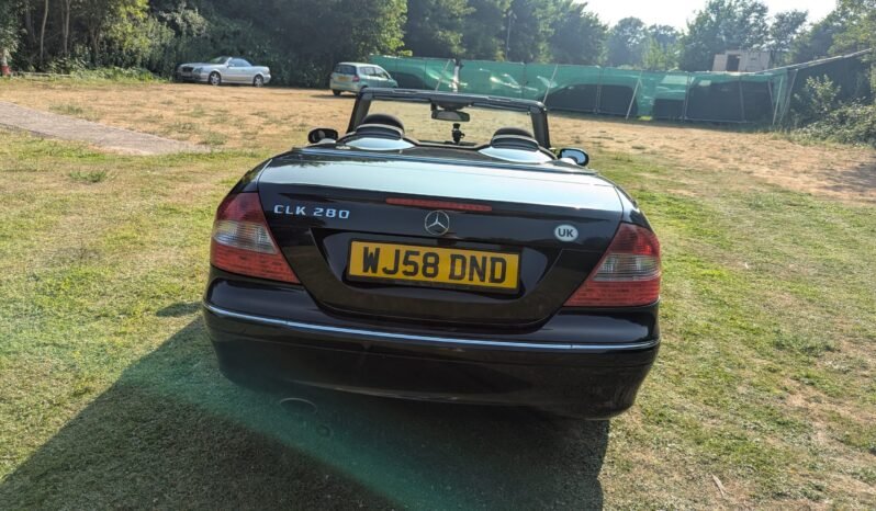 
								MERCEDES CLK280 ELEGANCE AUTO 2008 Fantastic 4 seater convertible SKU976 full									